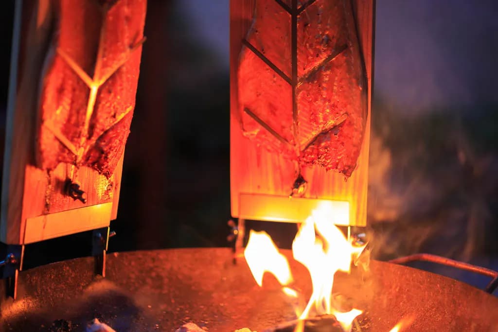 Flammlachs richtige Temperatur – so gelingt er perfekt  5