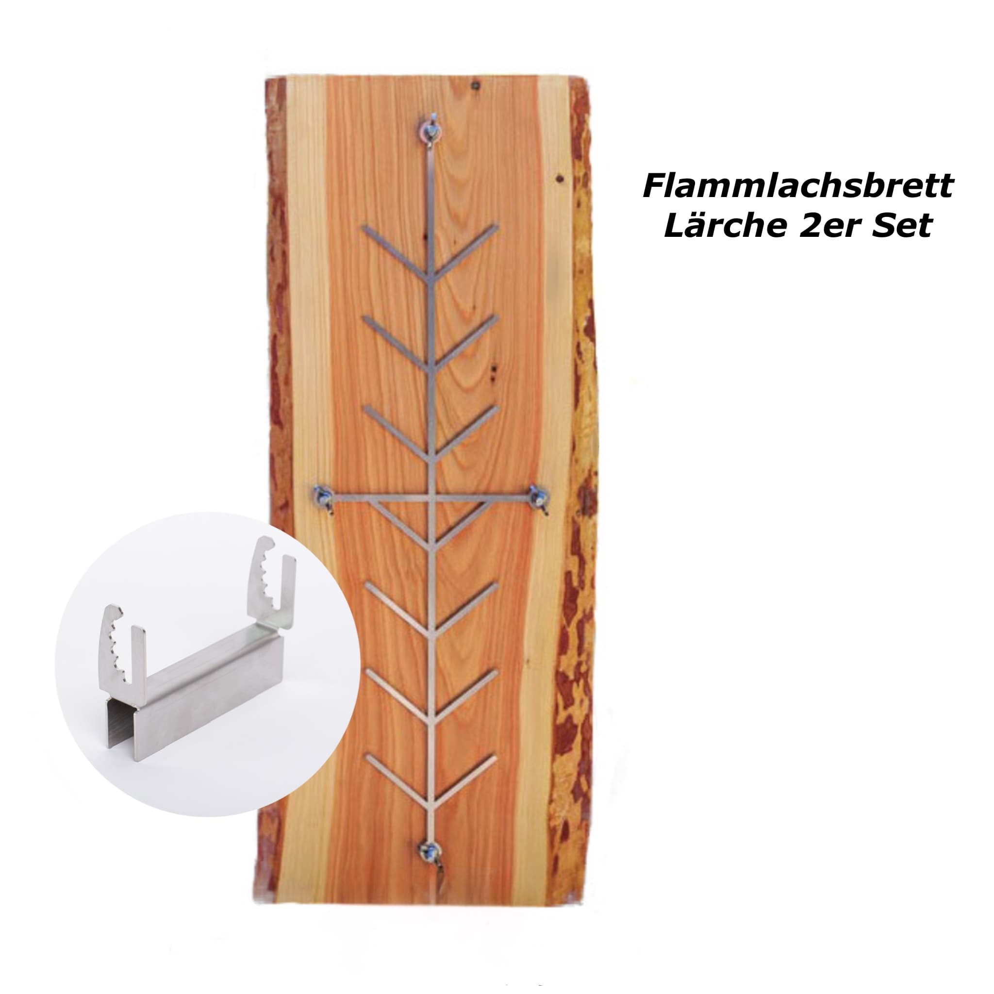 Flammlachsbrett für Feuerstelle – Tradition trifft auf Handwerkskunst