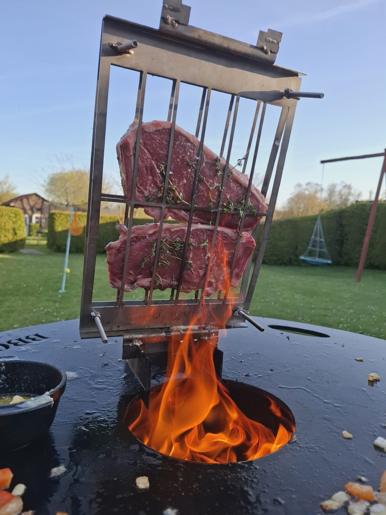 Asado Grillgitter Starterset aus Edelstahl – komplett & robust