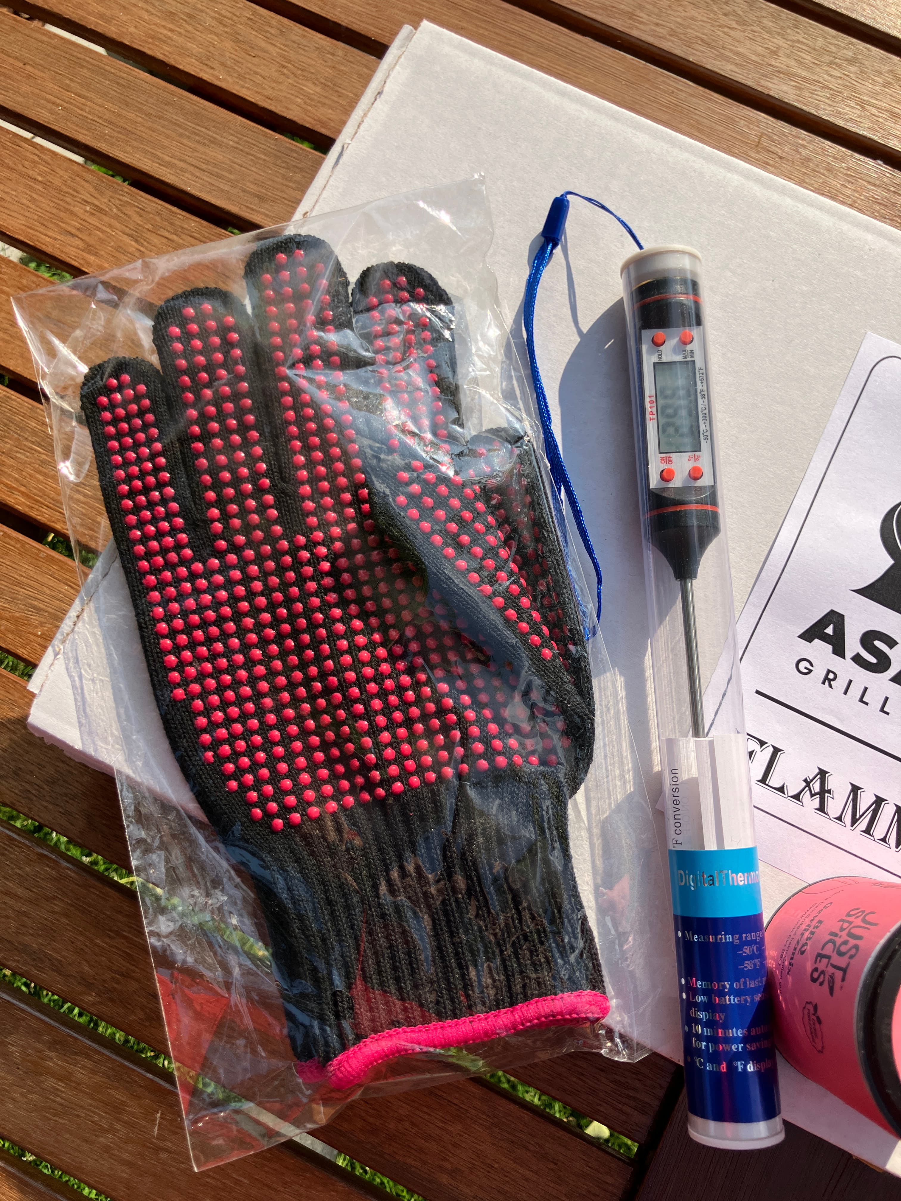 Asado Grillgitter Starterset aus Edelstahl – komplett & robust