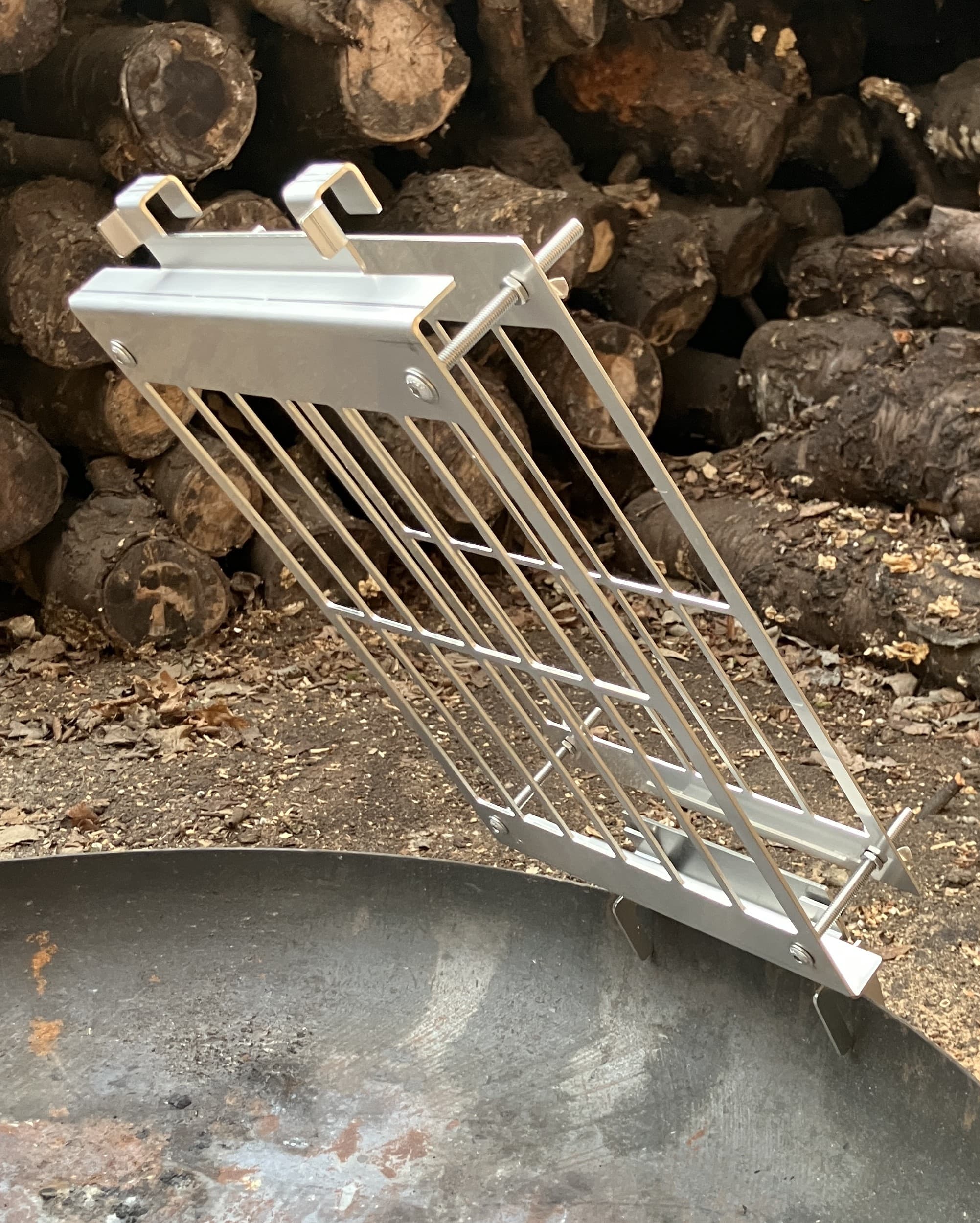 Asado Grillgitter Starterset aus Edelstahl – komplett & robust